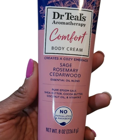 Dr. Teal's Comfort Body Cream and Salt Crystals Set - Picture 4 of 4
